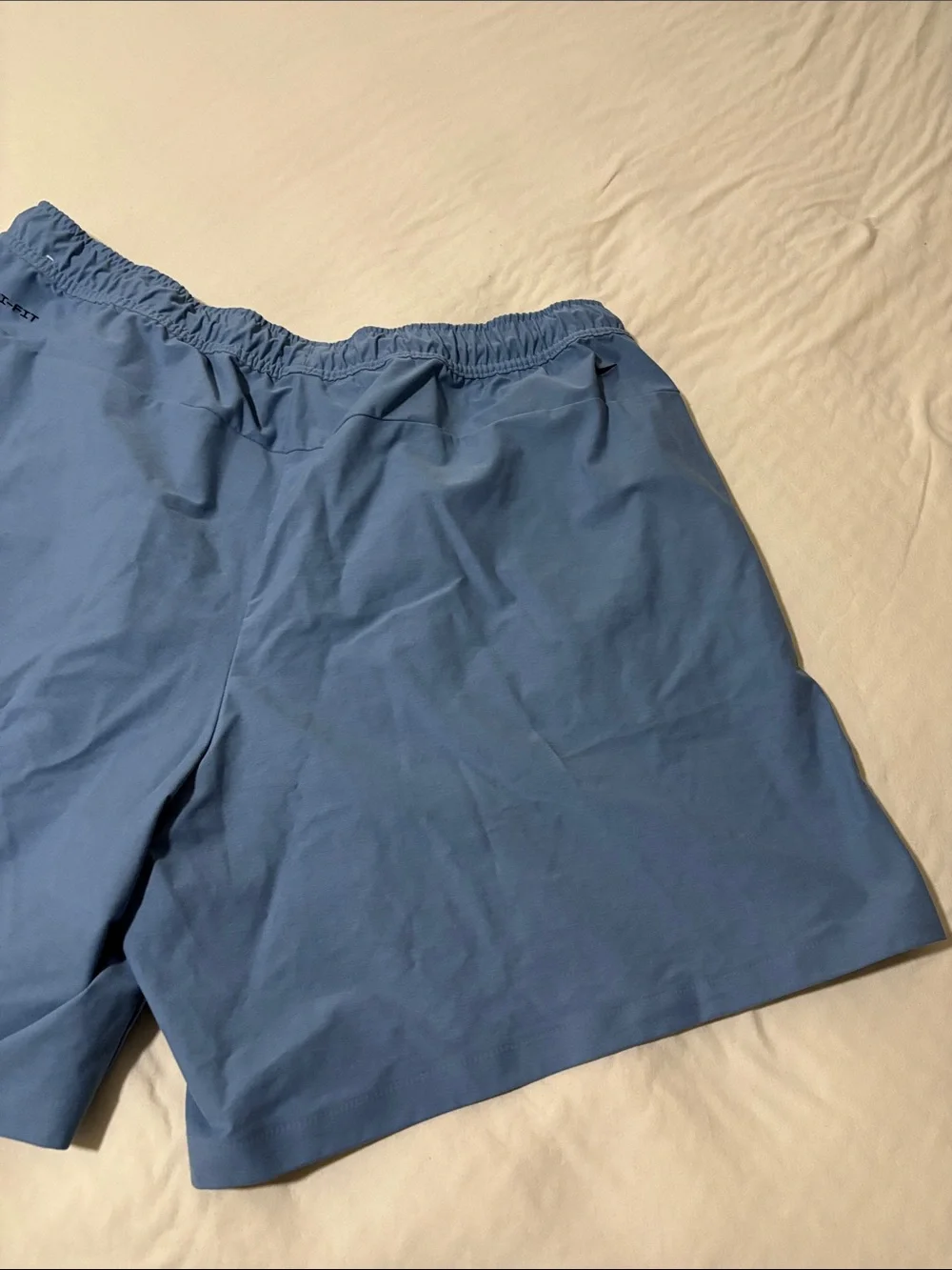 Nike Men’s Blue Swim Trunks with Black Trim